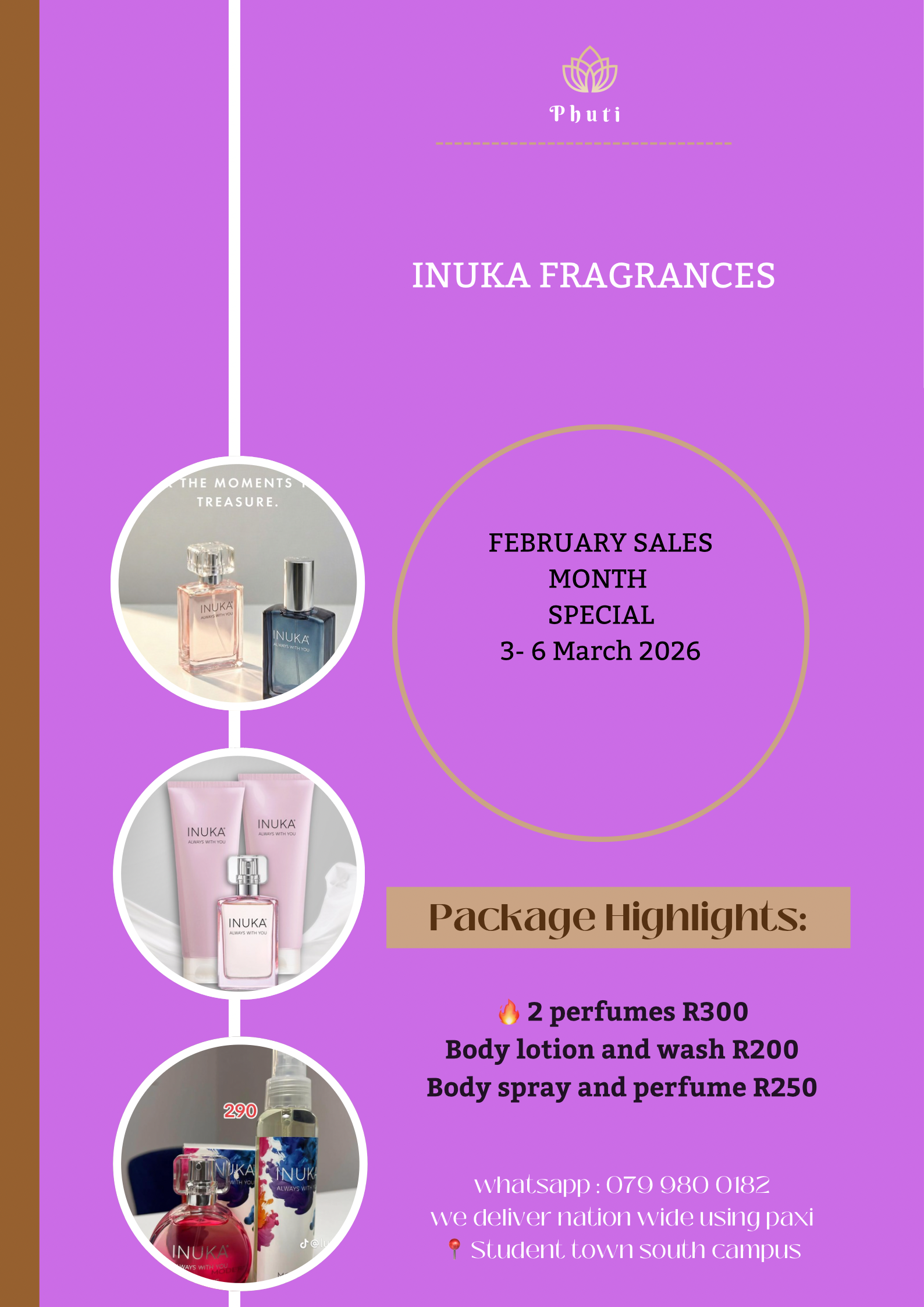 INUKA FRAGRANCES PRODUCTS